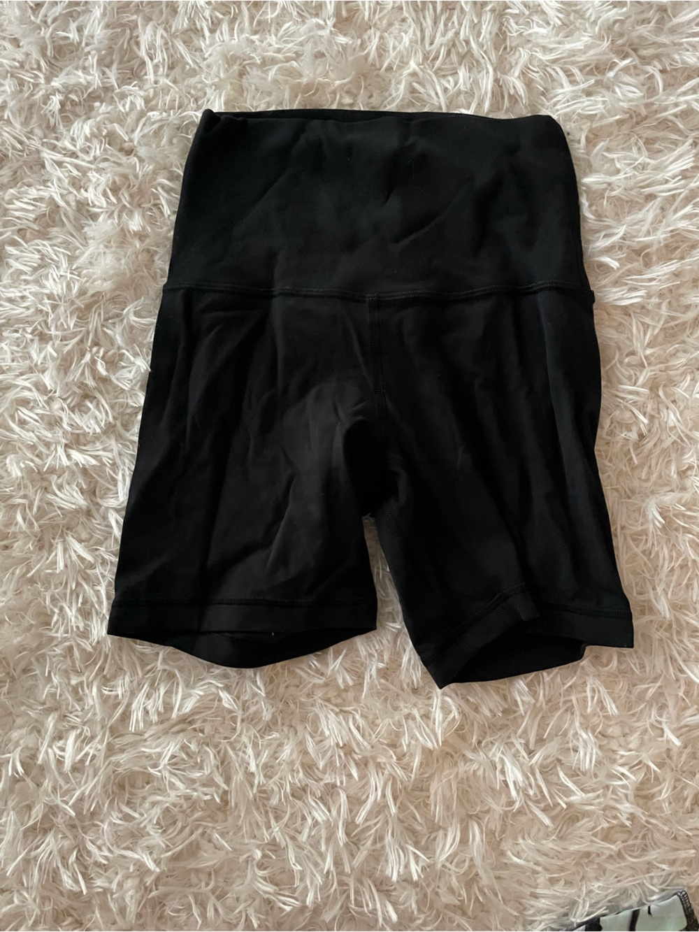 lululemon athletica Black High-Rise Bike Shorts